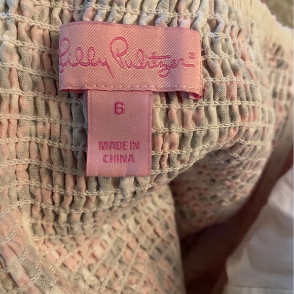 Lilly Pulitzer strapless ladybug dress - Picture 5 of 7